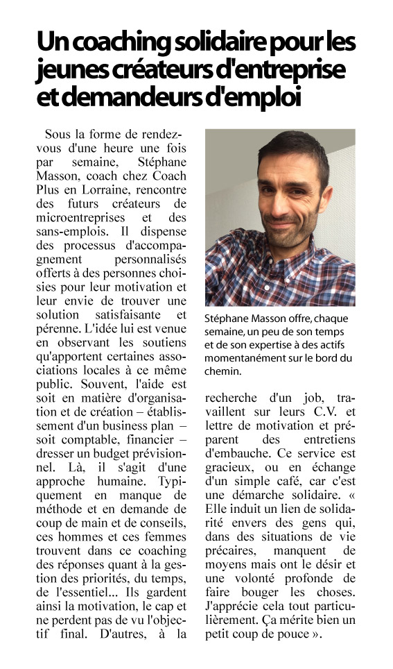 St�phane Masson Coach - L'art de l'�coute et du questionnement